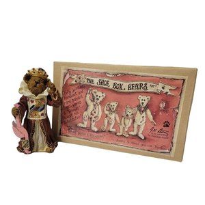Boyds The Shoe Box Bears Queen Of Hearts … Croquet Alice in Wonderland 3239